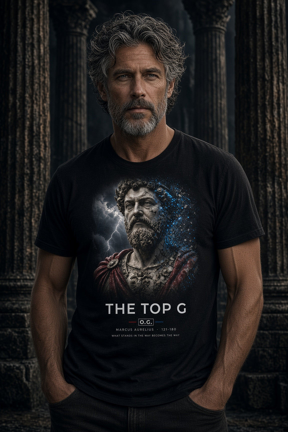 Marcus Aurelius O.G. Tee by THE TOP G