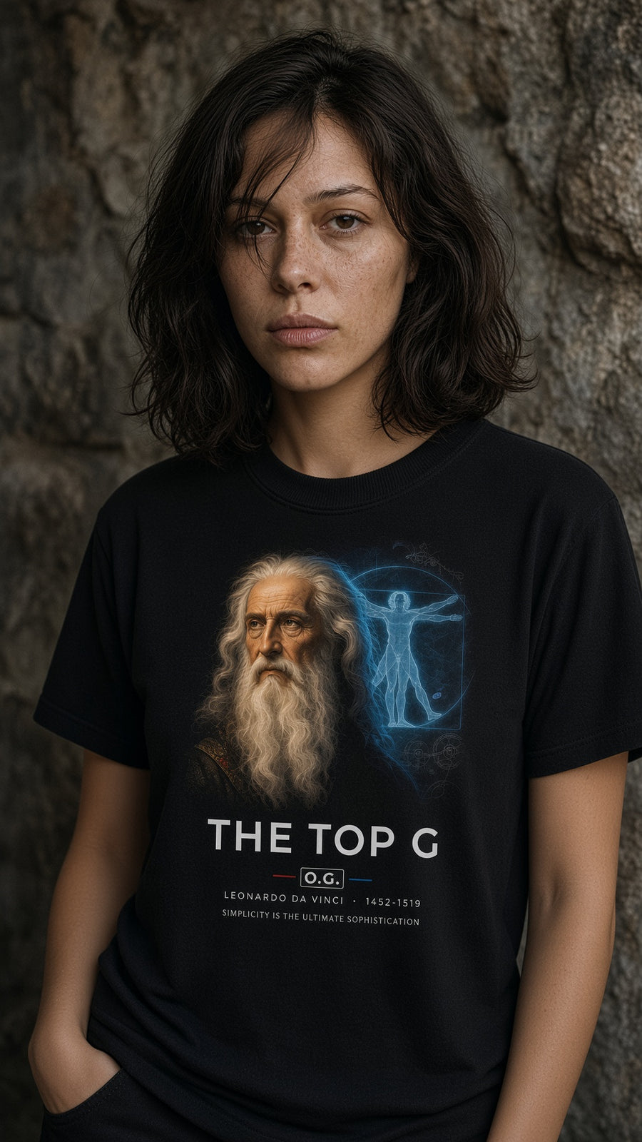 Leonardo da Vinci O.G. Tee by THE TOP G